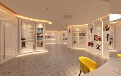 现代新时代文明展厅3D模型下载